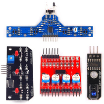 8-way tracking module Infrared tracking sensor module 1 3 4 5-way obstacle avoidance smart car kit 5-way