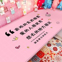 Cartoon animation dormitory desktop stickers Waterproof and oil-proof wallpaper Self-adhesive renovation net red desk layout ins wall stickers