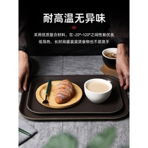 Anti-slip plastic trays rectangular round tea water Bar KTV Meals Hotel Supplies Cutlery Special Commercial