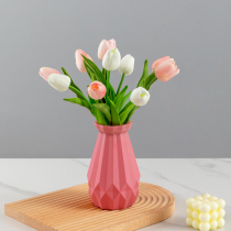 ins emulated floral tulip delivery vases vases living room table decoration fake flowers photo floral art swing pieces dry bouquet furnishing