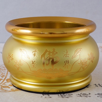 For the Buddhas incense stove Home indoor Buddhist hall Upper incense burner incense stove insert incense for the former Lotus Incense Stove Bowl of Guanyin Property Buddha