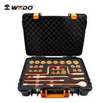 WEDO dimension AL101J aluminum bronze explosion-proof 1 2 square 32-piece sleeve set custom