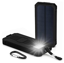 Land Rover 3 generation camping lamp solar mobile power 12000 mah solar charger