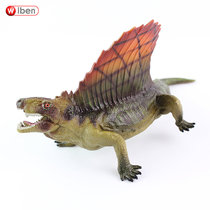 Jurassic simulation dinosaur heterodontosaurus Solid plastic sail dragon little boy toy Children cognitive gift