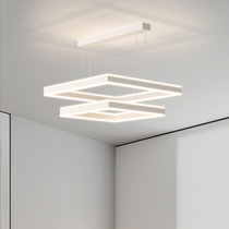 Living room lamp 2022 New minimalist modern Guangdong Zhongshan lamps Atmosphere Main lamp square Nordic Living room chandelights