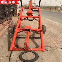 Sell down-mounted pole truck self-loading and unloading pole truck cement pole pole truck gun truck gun truck