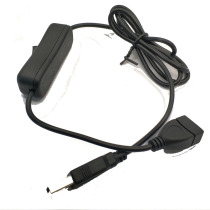 1 meter long USB switch line car driving recorder extension line USB light USB fan switch extension line transmission