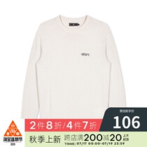 GXG mens mall with casual white low collar crew neck sweater sweater men#GA120507G