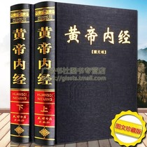 The complete works of the Huangdi Neijing genuine unabridged original interpretation of the text the white control element the vernacular version of traditional Chinese medicine the basic theory of traditional Chinese medicine and health the book Daquan acupuncture meridian points illustration diagnosis books bestsellers