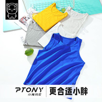 Pig Tony fat childrens vest Boys loose fat increase inside and outside wear Childrens big childrens fat childrens summer clothes