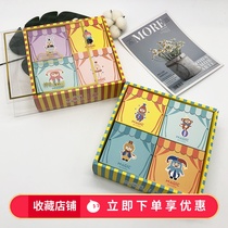 4-piece navy music gilt silk antibacterial crotch children's panties boxer temperature pants boys and girls shorts