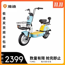 Yadi electric car Lesi new national standard car battery car graphene small scooter commuter electric bicycle