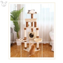  Export Japan big cat climbing frame Cat nest Cat tree Cat scratching board Sisal cat jumping platform Cat supplies