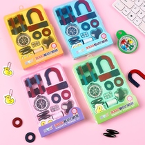 Compass Elementary School Teaching Aids Children Study Special Sophomore Kindergarten Number Discipline Experimental Magnet Suction stone