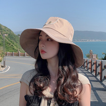 Fishermans hat female summer Korean version of fashion Joker beach sunshade hat anti-ultraviolet outdoor sun hat