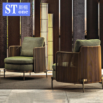 Outdoor Sofa Casual Rattan designer Fujinchair Garden Villa Outdoor Furniture Brief Hotel Terrace Patio Upholstered