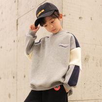 Boys' Guardian Autumn Winter Plus 2022 New Children's Putting Autumn Plays Chunqiu Spark Thickened Big Boys' Autumn Tide