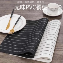  Practical Western food mat cloth Modern simple placemat ins wind American light luxury coaster durable and efficient Nordic home