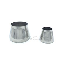 Stainless steel 304 round pipe flagpole stamping welding variation head concentric conversion large and small head straight through reducing diameter joint