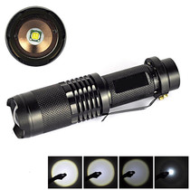 2000 Lumens Mini Flashlight LED Flash light XML T6 Torch Lam