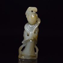 Hetian Jade old material-A8618