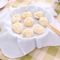 Kitchen high temperature non-stick steamed buns buns dumpling cloth steamer cloth White cotton yarn cloth drawer cloth Snack cooking cloth