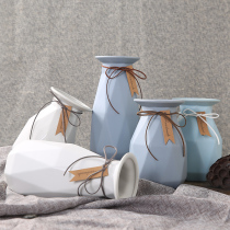 Ceramic small vase dried flower flower arrangement creative hipster modern simple living room table home decorations ornaments
