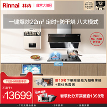 Rinnai Linnei C100W JUW11G 2WLGM M2 cigarette machine gas water heater dishwasher four-piece set