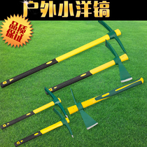 Mining and digging tree roots gardening tools military climbing pickaxes large and small pure steel outdoor small foreign picks