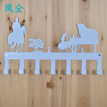 Fengquan Creative clothes hook wall adhesive hook Wall clothes adhesive hook household wall hanging hook door hangers