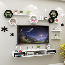 TV wall decoration frame background wall shelf Wall Wall wall cabinet living room wall creative lattice wall partition