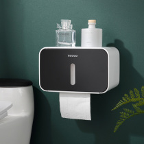 Toilet toilet paper box tissue toilet paper rack creative home toilet punch-free waterproof paper roll