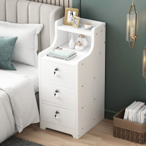 Nordic bedside table bedroom home mini shelf simple modern storage simple bedside cabinet locker