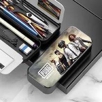 Eat chicken high school students pencil bag large capacity primary school students boys men and women three four five sixth grade net red stationery box