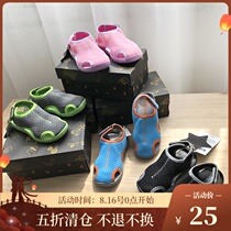  FDDTP126 Hong Kong childrens K series~pure edge~ men and women childrens baby childrens breathable sandals beach shoes Baotou shoes