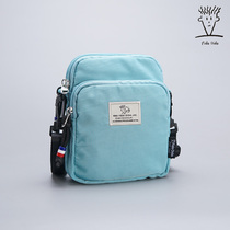 FIDODIDO ladies spring summer mini small bag mobile phone bag single shoulder inclined satchel fashion nylon oxford cloth 100 lap
