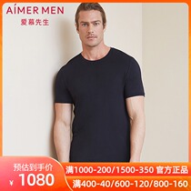 Mr. Aimu Gentleman Joker T Series Round Neck Short Sleeve Top NS81B821