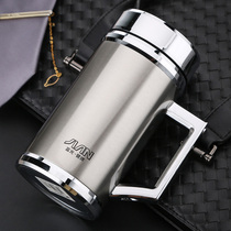 Fuguang thermos cup Tea cup filter Business stainless steel water cup Mens and womens office cup free lettering