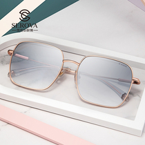 Schrova nylon sunglasses 20 new He Yanghui star with the same catwalk decorative mirror can be equipped with myopia SS9051