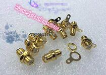 SMA-KYD female seat with screw gasket can fix panel SMA female head rear screw welding plate 50 ohm RF connection