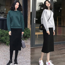 Hong Kong high-end spring big code womens dress 2022 new one-piece dress lady foreign brother-in-law net red Two fashion suits