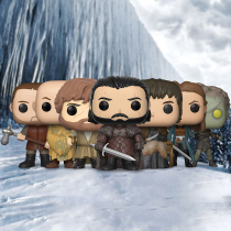  Funko pop Game of Thrones surrounding Song of Ice and Fire Jon Snow