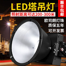 Building Star Tower chandelier outdoor waterproof LED floodlight construction site super bright searchlight 500w2000w ball field light