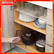 Retractable kitchen sink Cabinet shelf Compartment Dish rack Kitchenware drain storage rack Condiment rack