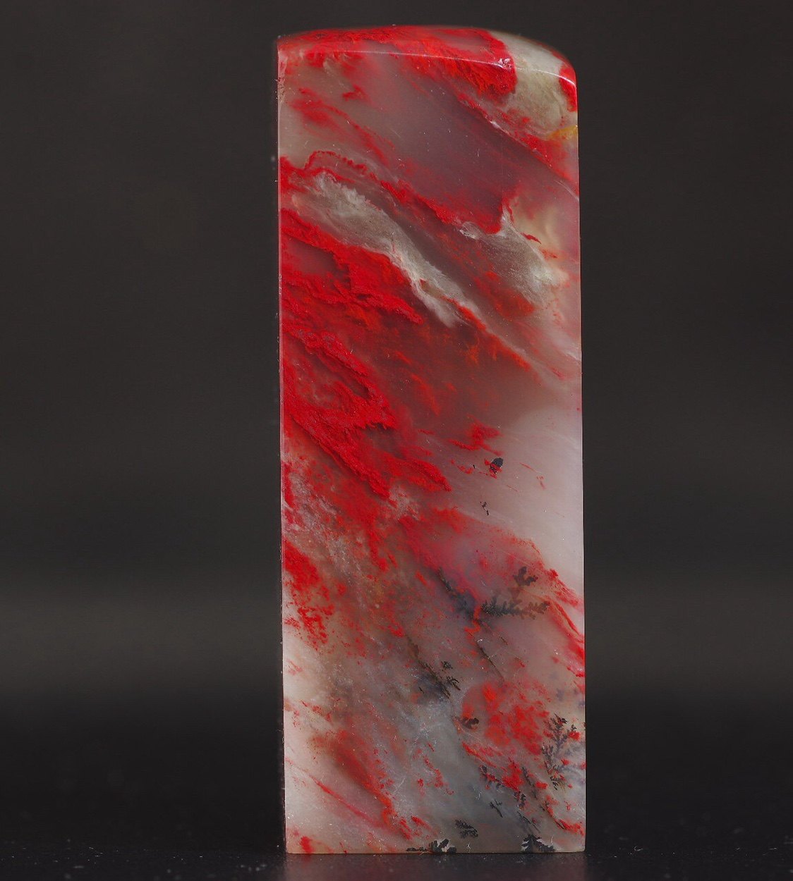 鸡血石篆刻姓名章昌化巴林软地章田黄摆件素章收藏用