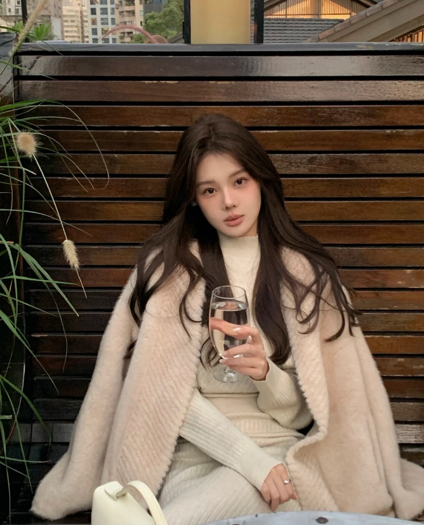 真我整顶全头套假发 大波浪卷发自然蓬松 蕾丝无痕隐形不露边 真发材质可烫染造型