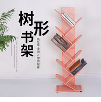 Nordic Creative Iron Art Bookshelves Treelike Minimalist Landing Style Easy Day Style Bookcase Shelving Racks Swing pieces