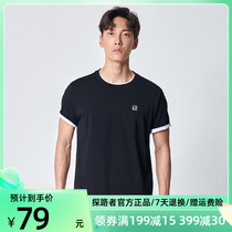 Pathfinder T-shirt male 20 spring summer new outdoor pearly printed combed cotton soft and breathable short sleeve TAJI81834