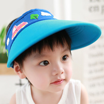 Childrens hat summer baby hat baby hat 2 sun hat 3 empty Top Hat sun protection 4 big hat brim