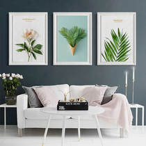  Three-dimensional 3D self-adhesive foam photo frame decorative painting sticker living room dining room entrance background wallpaper triptych wallpaper